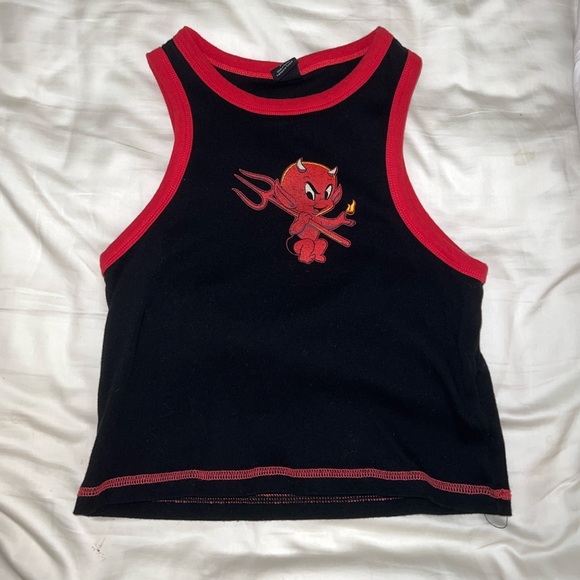Urban outfitters baby devil tank top size small - Picture 3 of 4